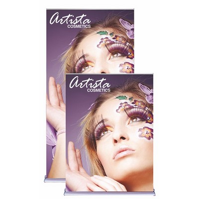 48" Silverstep - 84"h Super Flat Graphic Package