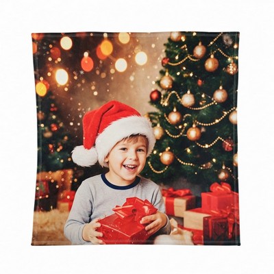 Printed Throw Blanket for Promotional Programs