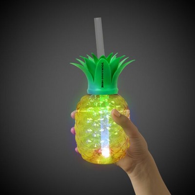 16 Oz. Light Up Pineapple Cup(Digi-print)