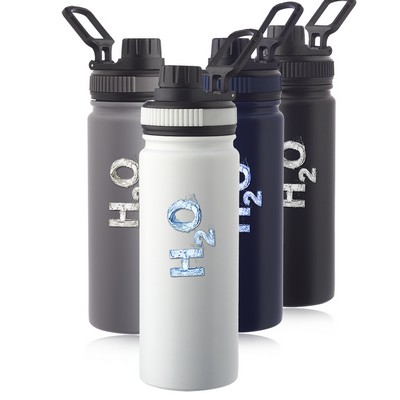 23 oz. Stainless Steel Water Bottle with Carrying Handle