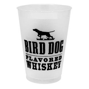 12 oz. Frosted Translucent Plastic Stadium Cup