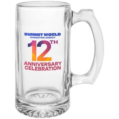 12 Oz Libbey Glass Beer Mug