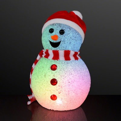 Color Change LED Snowman Decoration - BLANK