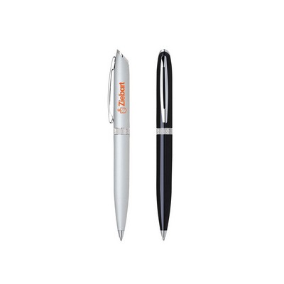 Aluminum Diamond Ballpoint Twist Metal Pen -Matte