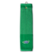 16" x 22", 3.5 lb., Velour Golf Towel w/Checkered Woven Design (Blank)