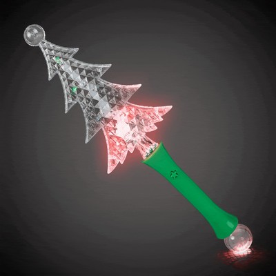 13" LED Christmas Tree Wand (Imprinted)