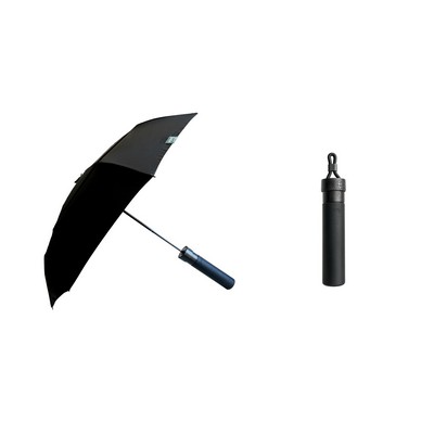 Compact Travel Umbrella w/ Case – Custom Logo | Employee Gifts, Event Giveaways, Corporate Programs