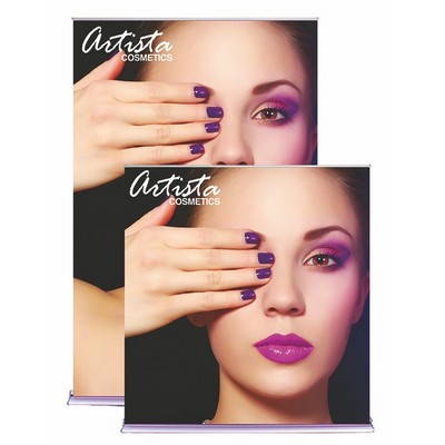 60" Silverstep - 92"h Fabric Graphic Package